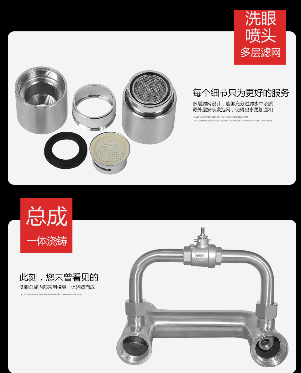 YK1001复合洗眼器